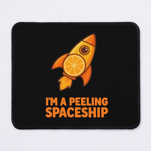 Item preview, Orange Spaceship designed and sold by DesignShopAD.