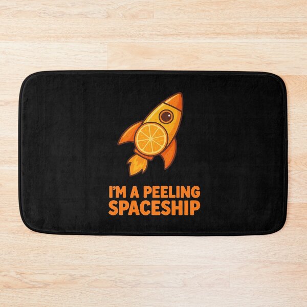 Item preview, Orange Spaceship designed and sold by DesignShopAD.