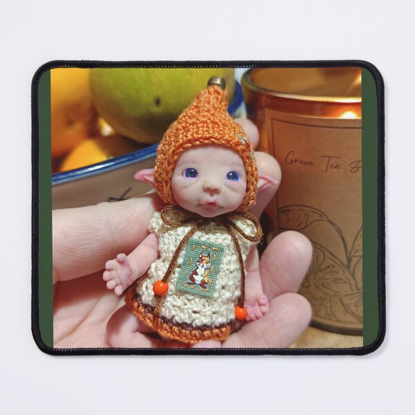 Item preview, Silicone elf baby doll designed and sold by TkacikArtDolls.