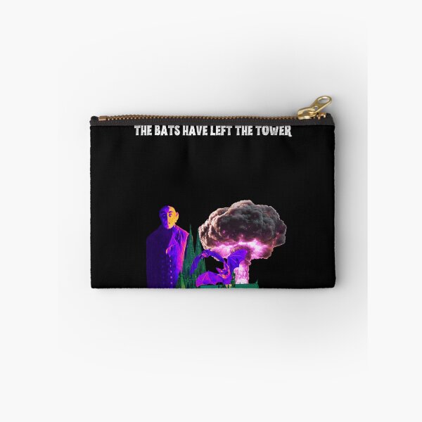 Item preview, THE BATS HAVE LEFT THE TOWER | Apocalyptic Vampire Glitch Art designed and sold by Thorn & Ember.