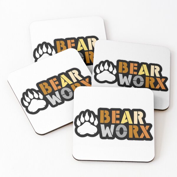 Item preview, Bear Worx Stacked Logo designed and sold by Bear Worx.