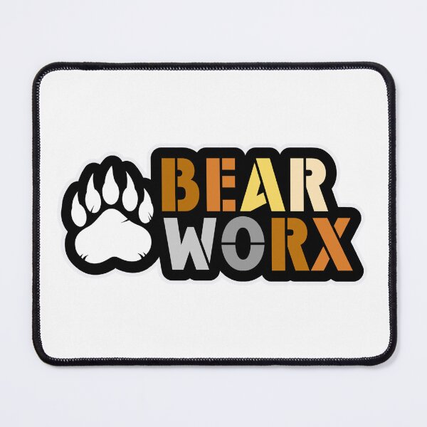 Item preview, Bear Worx Stacked Logo designed and sold by Bear Worx.