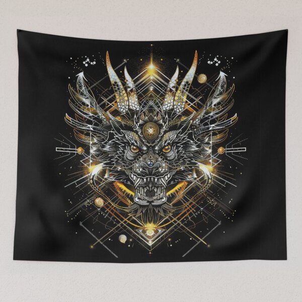 Item preview, Celestial Geometric Dragon Fusion designed and sold by Daagath.