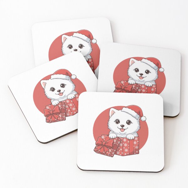 Item preview, Cute Samoyed Puppy Christmas Gift - Dog Lovers.png designed and sold by The Real Life Symphony.