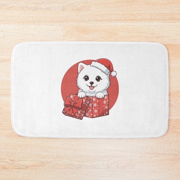 Item preview, Cute Samoyed Puppy Christmas Gift - Dog Lovers.png designed and sold by The Real Life Symphony.