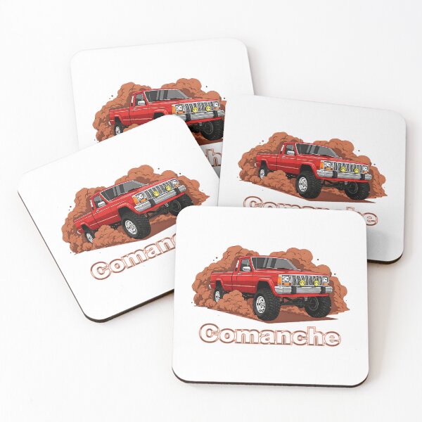 Item preview, Red Comanche MJ 4x4 Off-Road Design designed and sold by Off-Road-Zone.