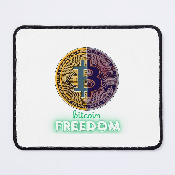 Item preview, Bitcoin is freedom art designed and sold by danaszczepan.