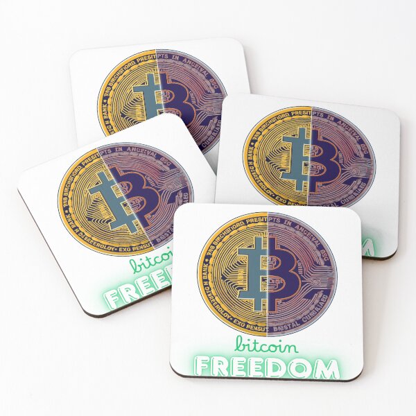 Item preview, Bitcoin is freedom art designed and sold by danaszczepan.