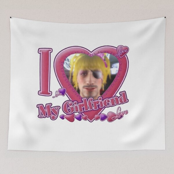Item preview, I Love My Girlfriend Goromi Majima designed and sold by VenStrange.