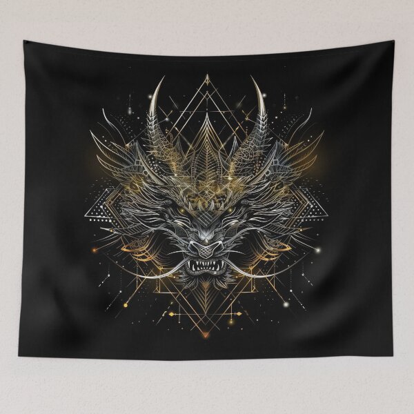 Item preview, Sacred Geometry Dragon Ascension designed and sold by Daagath.