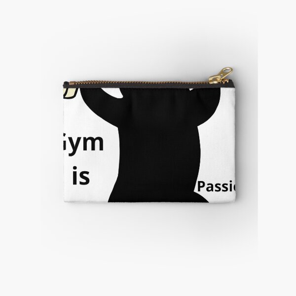 Item preview, Funny Black Cat Lifting Weights - Gym Is Passion designed and sold by TeezOfMadness.