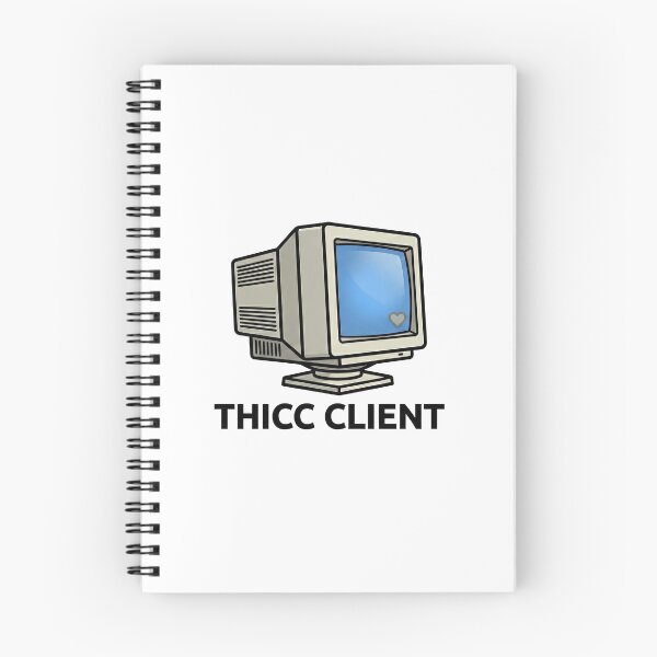 Item preview, Thicc Client - Retro CRT Computer Tech designed and sold by GEEKEASY.