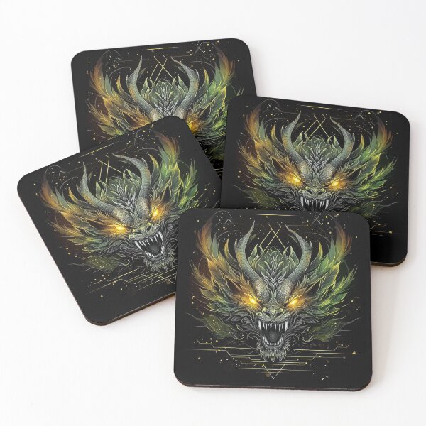 Item preview, Emerald Flame Forest Dragon designed and sold by Daagath.