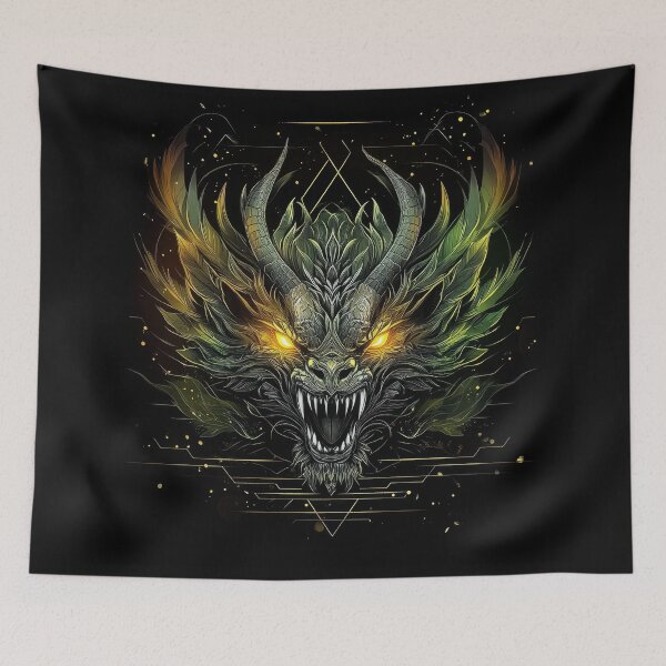 Item preview, Emerald Flame Forest Dragon designed and sold by Daagath.