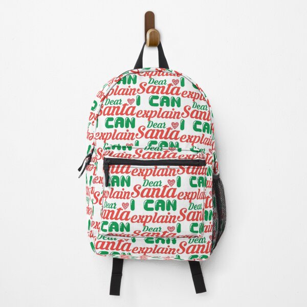 Item preview, Dear Santa I Can Explain - Funny Naughty List Apology Slogan designed and sold by FuzionRaptor.