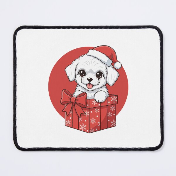 Item preview, Cute Teacup Poodle Puppy Christmas Gift - Dog Lovers.png designed and sold by The Real Life Symphony.
