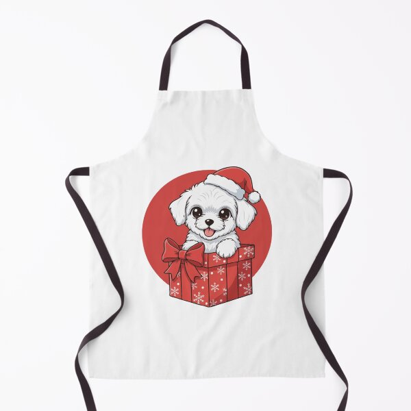 Item preview, Cute Teacup Poodle Puppy Christmas Gift - Dog Lovers.png designed and sold by The Real Life Symphony.