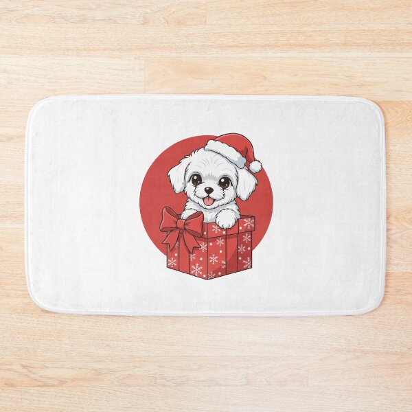 Item preview, Cute Teacup Poodle Puppy Christmas Gift - Dog Lovers.png designed and sold by The Real Life Symphony.