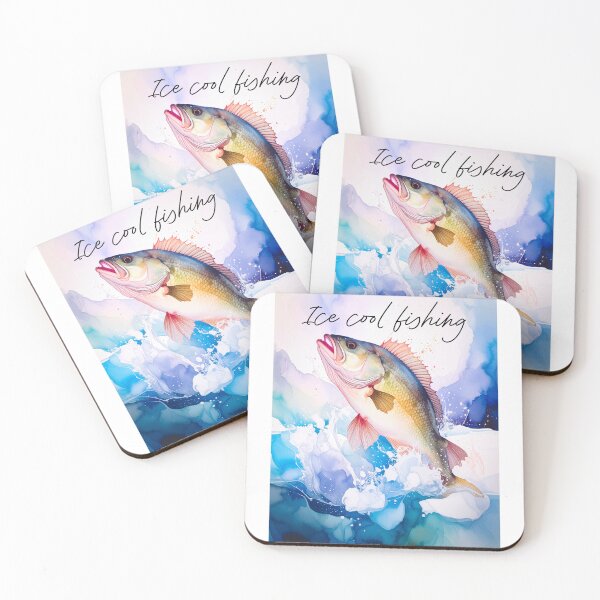 Item preview, Ice cool fishing designed and sold by GiftiqueNook.