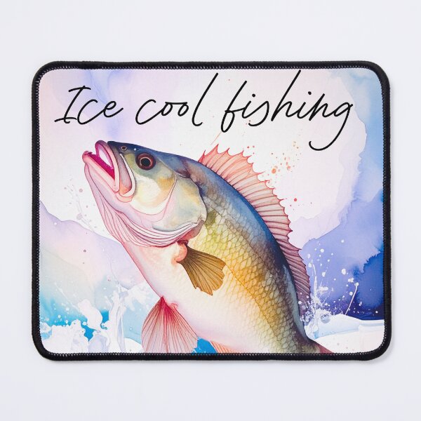 Item preview, Ice cool fishing designed and sold by GiftiqueNook.