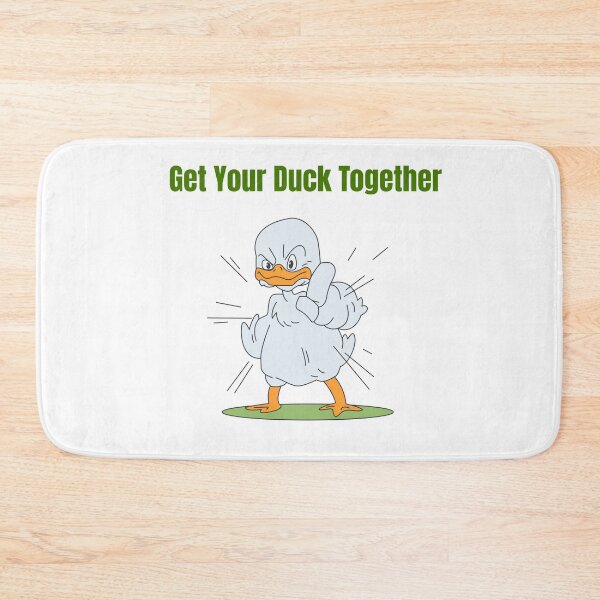 Item preview, Get Your Duck Together – Funny Duck Pun Quote designed and sold by NCODesigns.