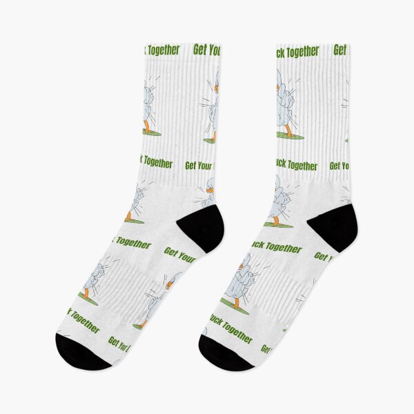 Item preview, Get Your Duck Together – Funny Duck Pun Quote designed and sold by NCODesigns.