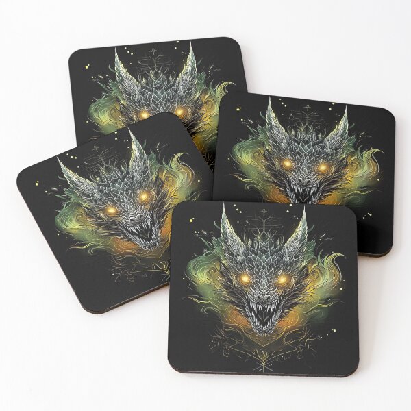 Item preview, Vortex Scales – The Golden-Eyed Dragon designed and sold by Daagath.