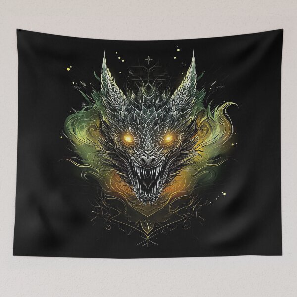 Item preview, Vortex Scales – The Golden-Eyed Dragon designed and sold by Daagath.