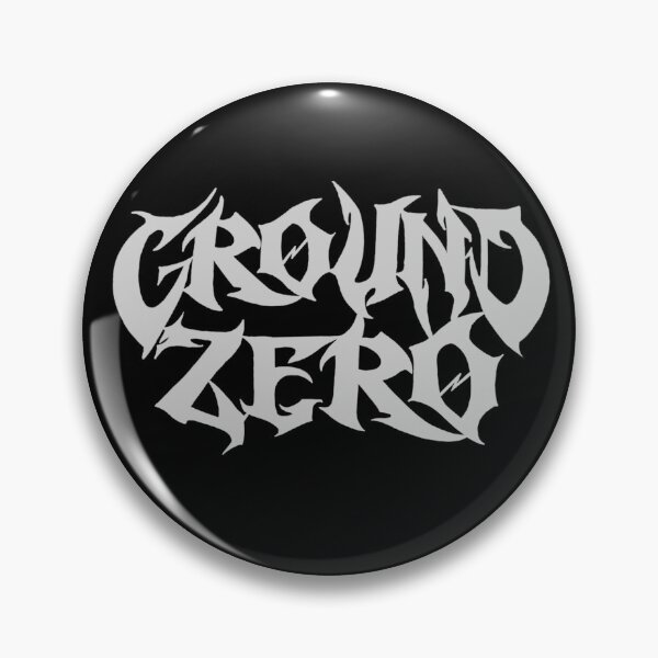 Aperçu de l'œuvre Logo Ground Zero blanc créée et vendue par GroundZeroKing.