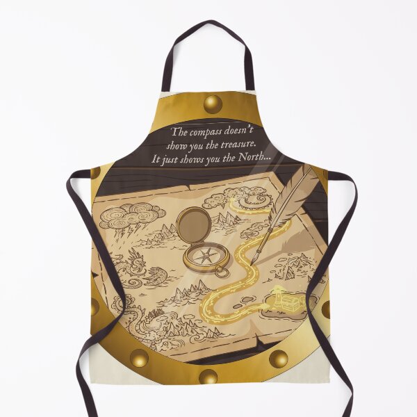 Item preview, The Honest Compass: "Just Shows the North" Porthole designed and sold by CaptainSeren.