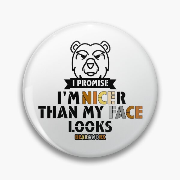 Item preview, Bear Worx - Nice Face designed and sold by Bear Worx.
