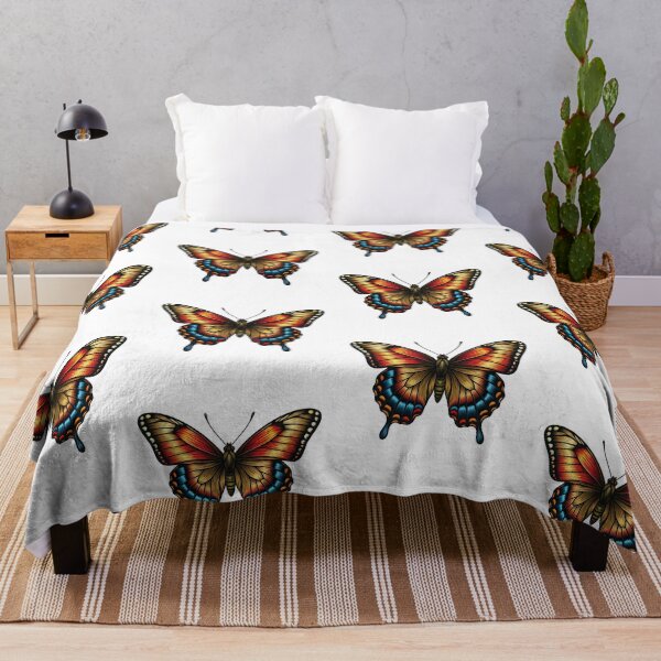 Item preview, Embroidered butterfly designed and sold by PrintLabStudio.