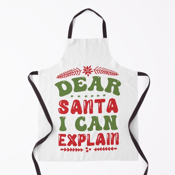Item preview, Dear Santa I Can Explain - Funny Naughty List Christmas Slogan designed and sold by FuzionRaptor.