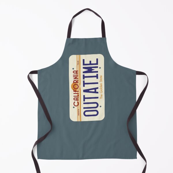 Item preview, Outatime Back to the future delorean car licence plate designed and sold by Captain Banjo.