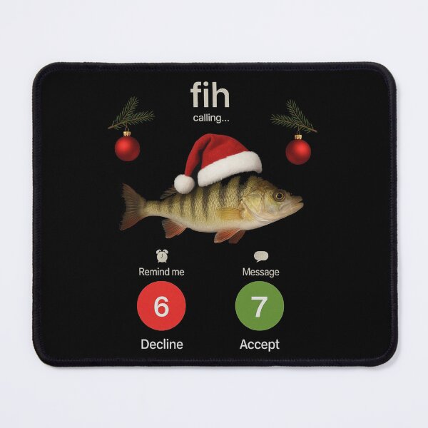 Item preview, Funny Fih Fish Meme Christmas Humor Design 67 Misspelled Art designed and sold by love3617.