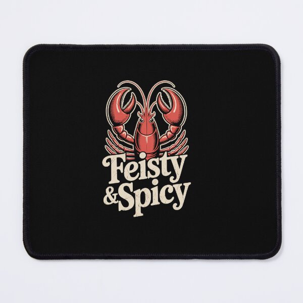 Item preview, Feisty and Spicy Funny Crawfish Boil Cute Mardi Gras Cajun designed and sold by ReadySide.