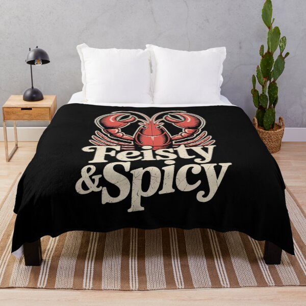 Item preview, Feisty and Spicy Funny Crawfish Boil Cute Mardi Gras Cajun designed and sold by ReadySide.