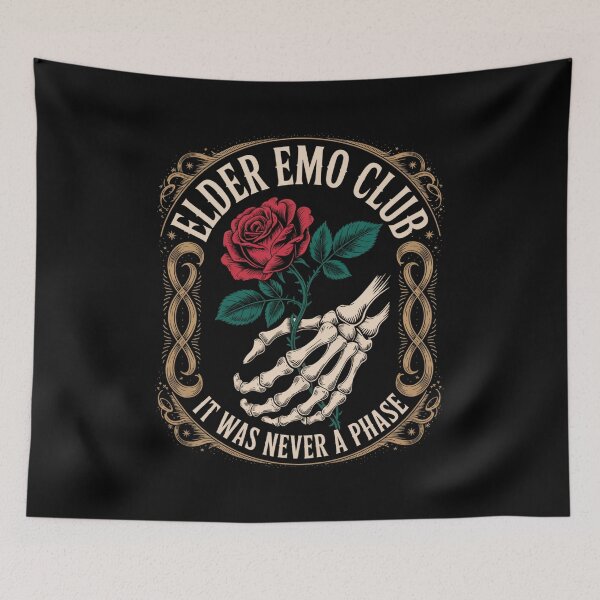 Item preview, Elder Emo Club It Was Never A Phase  designed and sold by HollyBellArtSte.