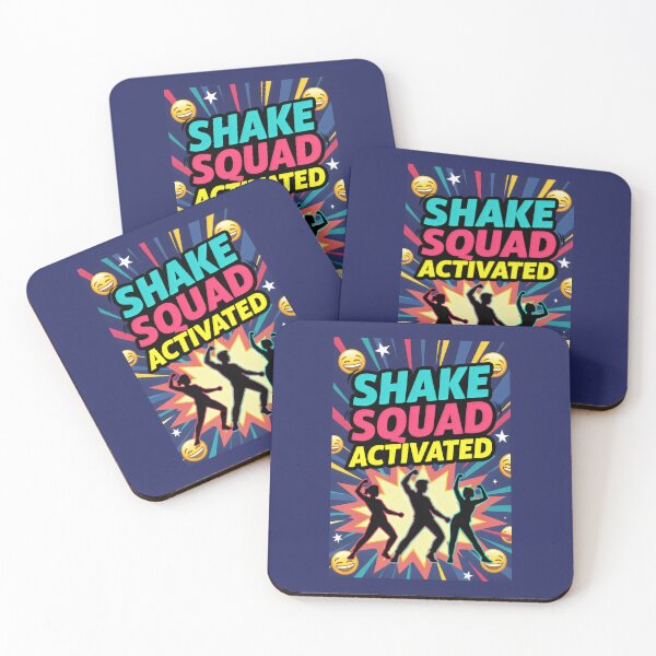 Item preview, Shake Squad Activated Colorful Dance Emoji Burst Design designed and sold by SplashTastic.