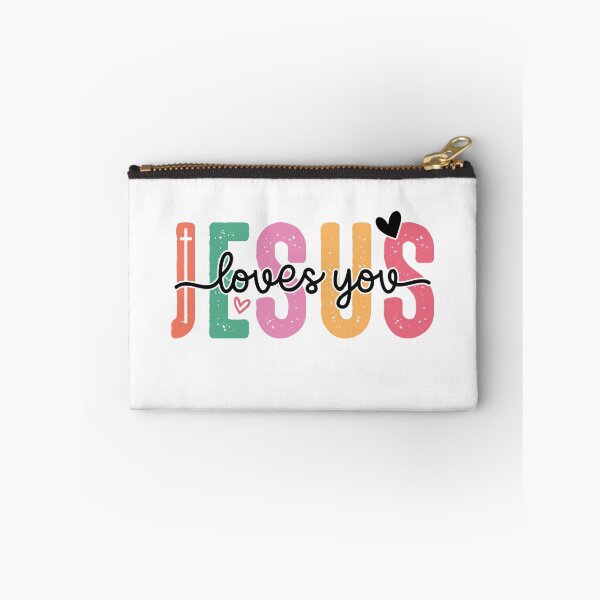 Item preview, Jesus Loves You Pastel Typography | Christian Encouragement designed and sold by Artinkcreative.