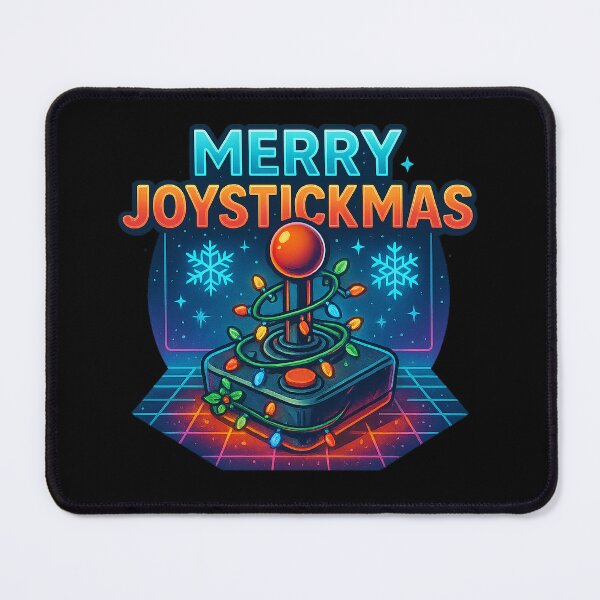 Item preview, Merry Joystickmas – Retro Gamer Christmas Arcade Lights Design designed and sold by AddictiveDesign.