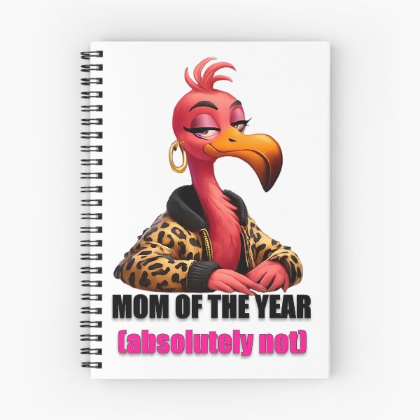 Item preview, Sarcastic Flamingo – Mom of the Year - Absolutely Not Design designed and sold by DebuggedDressed.