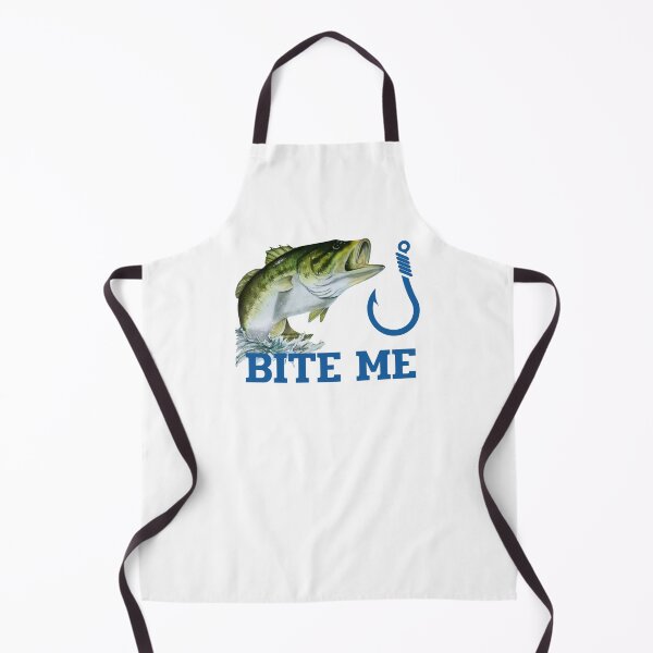 Item preview, Fish and hook bite me designed and sold by OnaleeNicklinArt.