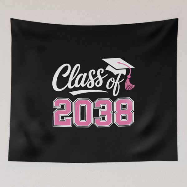 Item preview, Class of 2038 Grow with Me Kindergarten Pink Coquette Bow designed and sold by HollyBellArtSte.
