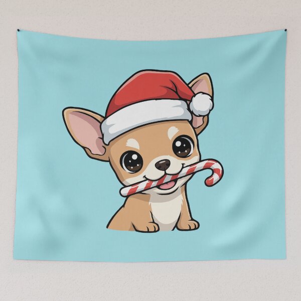 Item preview, Cute Chihuahua Christmas Candy Cane- Dog Lovers designed and sold by The Real Life Symphony.