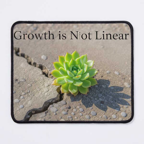 Item preview, Growth is Not Linear designed and sold by xArchGoDx.