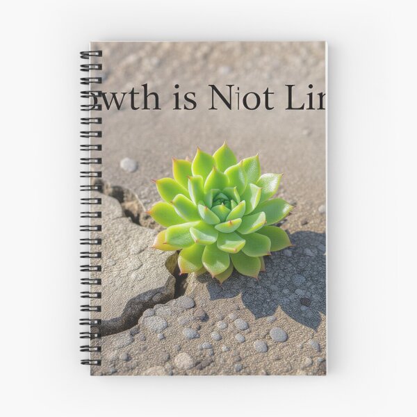 Item preview, Growth is Not Linear designed and sold by xArchGoDx.