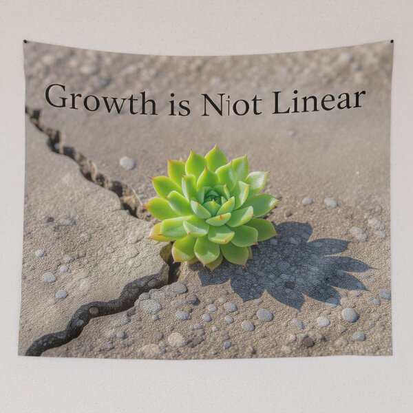 Item preview, Growth is Not Linear designed and sold by xArchGoDx.