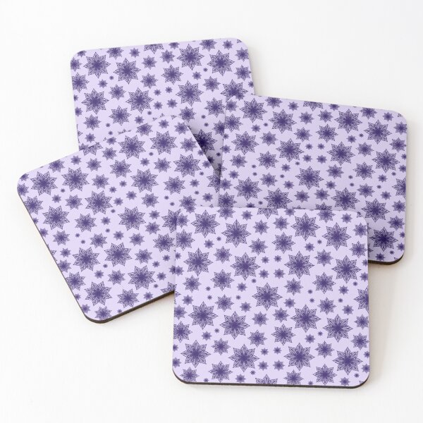 Item preview, Snowflake pattern "Persian Indigo" designed and sold by Cherevan.