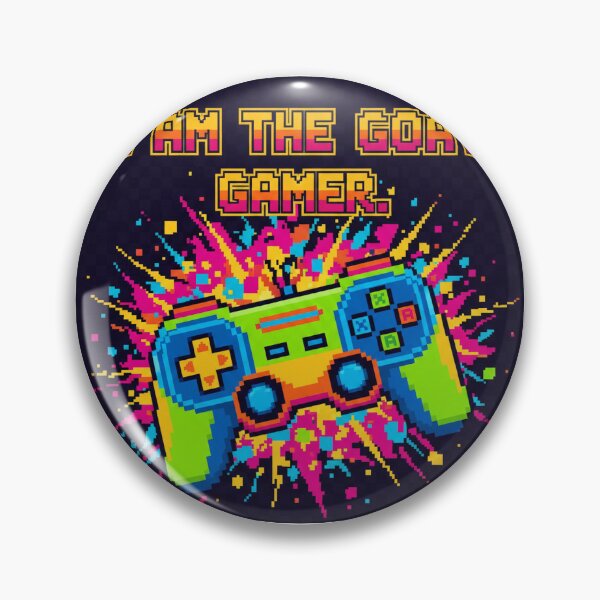 Item preview, Retro Pixel GOAT Gamer designed and sold by LoganDzign.